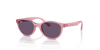 [Violet Lenses, Polished Transparent Pink Frame]