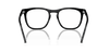 [Clear Lenses, Polished Black Frame]