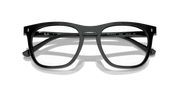 Clear Lenses, Polished Black Frame