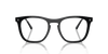 [Clear Lenses, Polished Black Frame]