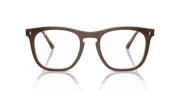 Clear Lenses, Polished Brown On Transparent Light Brown Frame