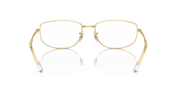 Clear Lenses, Polished Arista Gold Frame