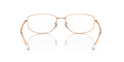 Clear Lenses, Polished Rose Gold Frame