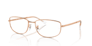 Clear Lenses, Polished Rose Gold Frame