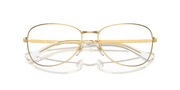 Clear Lenses, Polished Arista Gold Frame