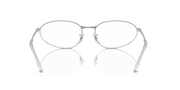 Clear Lenses, Polished Silver Frame