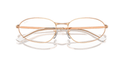 Clear Lenses, Polished Rose Gold Frame