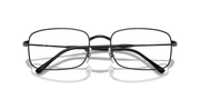 Clear Lenses, Polished Black Frame