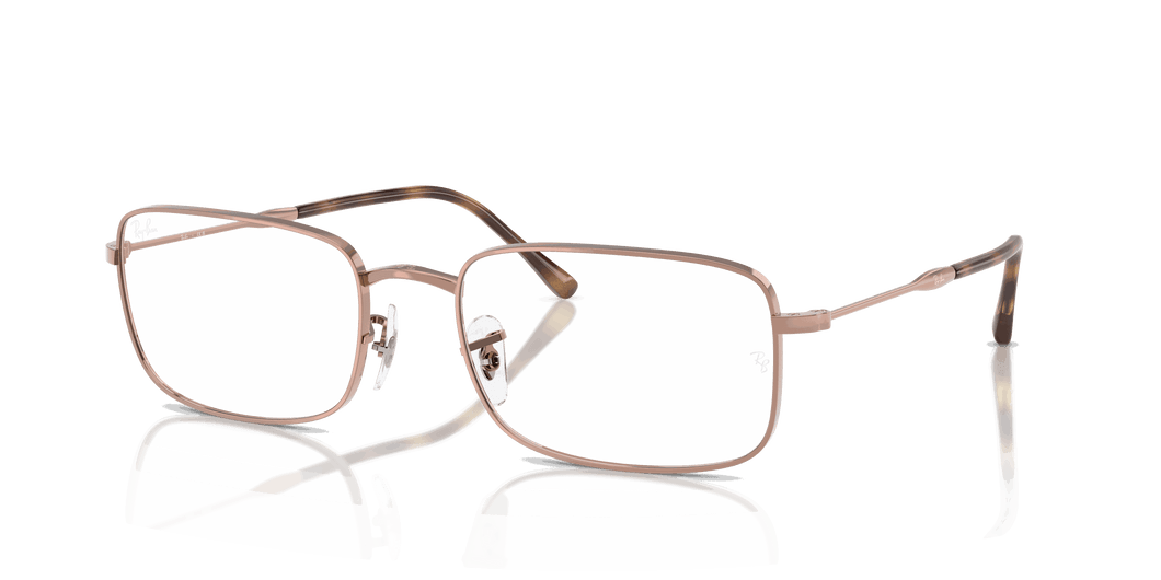 [Clear Lenses, Polished Copper Frame]