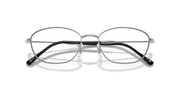 Clear Lenses, Polished Silver Frame