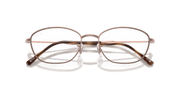 Clear Lenses, Polished Copper Frame