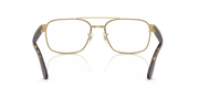 Clear Lenses, Polished Arista Gold Frame