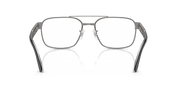 Clear Lenses, Polished Gunmetal Frame