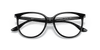 [Clear Lenses, Polished Black Frame]