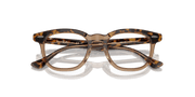 Clear Lenses, Polished Havana On Transparent Frame