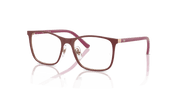 Clear Lenses, Polished Bordeaux On Rose Gold Frame