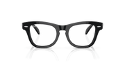 Clear Lenses, Polished Black Frame