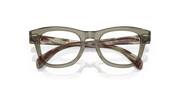 Clear Lenses, Polished Transparent Green Frame