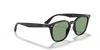 [Light Green Classic Lenses, Polished Black Frame]