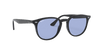 [Blue Classic Lenses, Polished Black Frame]