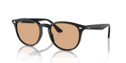 Brown Lenses, Polished Black Frame