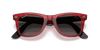 [Grey Lenses, Polished Transparent Red Frame]