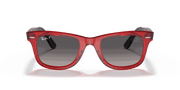 Grey Lenses, Polished Transparent Red Frame