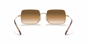 Light Brown Gradient Lenses, Polished Arista Gold Frame