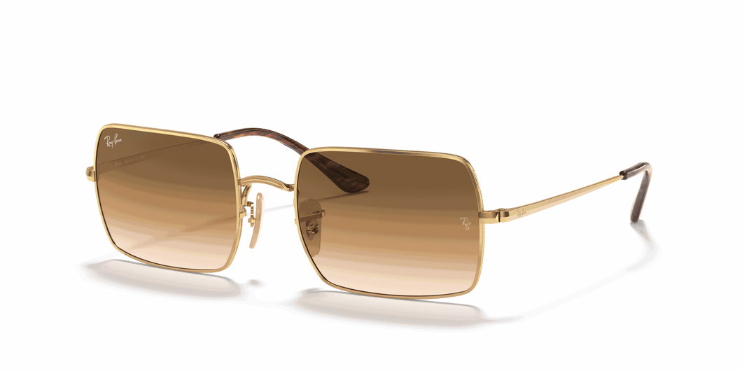 [Light Brown Gradient Lenses, Polished Arista Gold Frame]