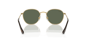 Dark Green Lenses, Polished Arista Gold Frame