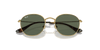 [Dark Green Lenses, Polished Arista Gold Frame]