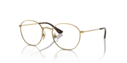 Clear Lenses, Polished Arista Gold Frame