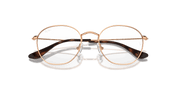 Clear Lenses, Polished Rose Gold Frame