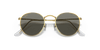 [Clear Lenses, Polished Gold Frame]