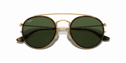 G-15 Green Lenses, Polished Arista Gold Frame