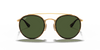 [G-15 Green Lenses, Polished Arista Gold Frame]