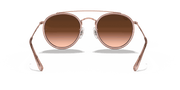 Brown Gradient Lenses, Polished Copper Frame