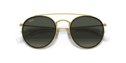 Grey Gradient Lenses, Polished Gold Frame