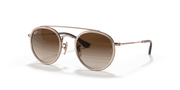 Gradient Brown Lenses, Polished Light Brown Frame