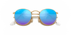 [Blue Lenses, Matte Gold Frame]