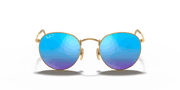 Blue Lenses, Matte Gold Frame