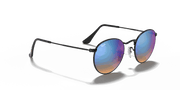 Blue Lenses, Polished Black Frame