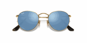 Blue Gradient Lenses, Polished Arista Gold Frame