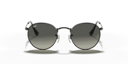 Grey Gradient Lenses, Polished Black Frame