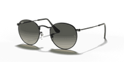 Grey Gradient Lenses, Polished Black Frame