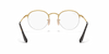 [Clear Lenses, Polished Arista Gold Frame]