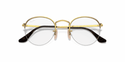 Clear Lenses, Polished Arista Gold Frame