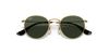 [Dark Green Lenses, Polished Arista Gold Frame]