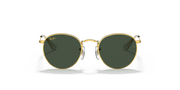 Dark Green Lenses, Polished Gold Frame