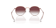 Violet Lenses, Polished Rose Gold Frame